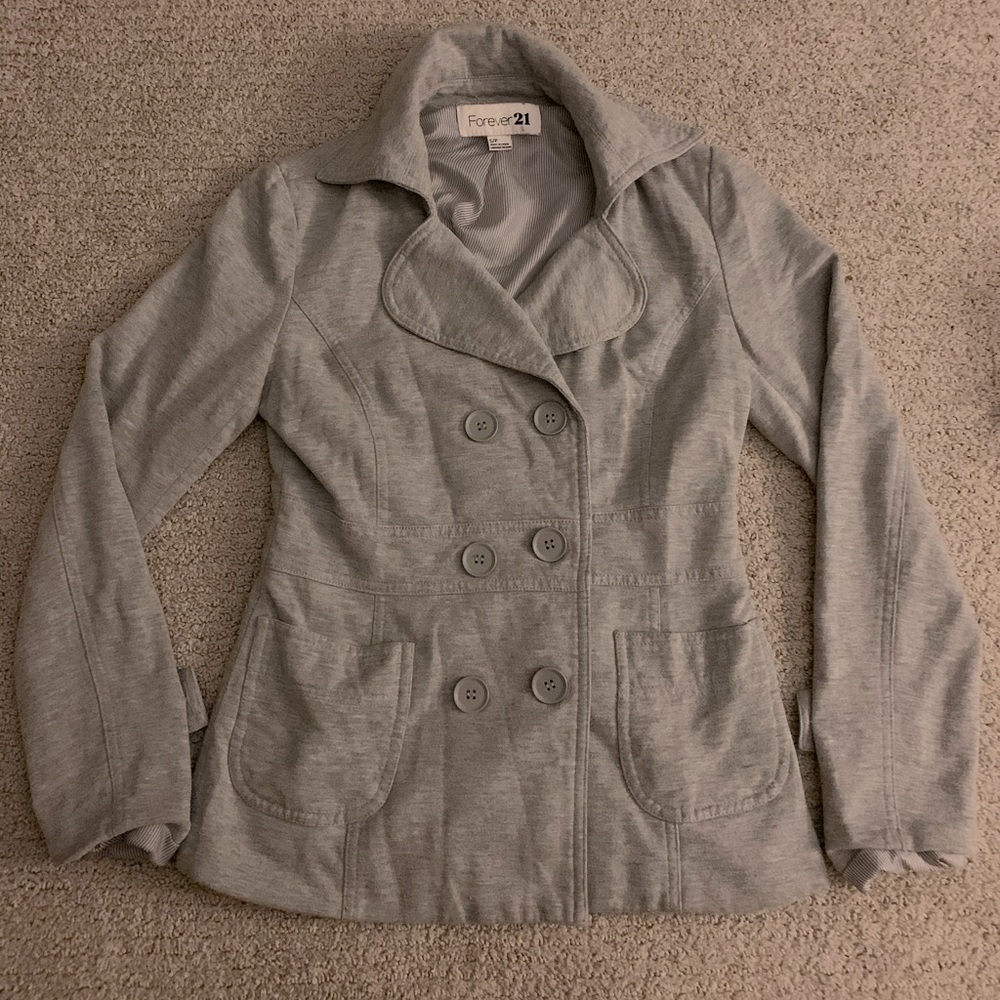 Forever 21 double breasted light weight jacket